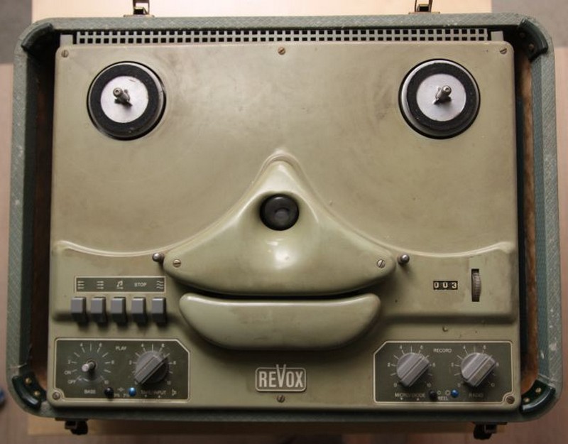 Les magnétophones à tube Revox